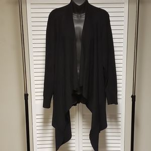 ⭐ BLK RIBBED OPEN SWEATER⭐